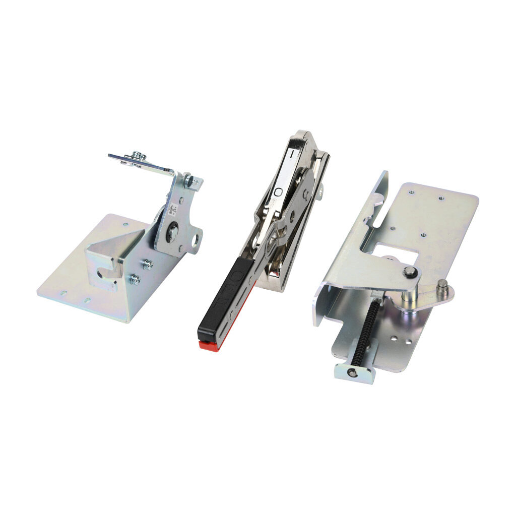 Flange Handle: lever, chrome, for Gladiator 100A frame MCCBs (PN
