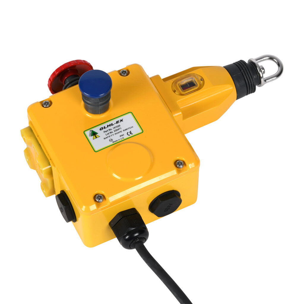 Safety Switch: cable-pull interlock, 125m (PN# GLHL-EX-141020