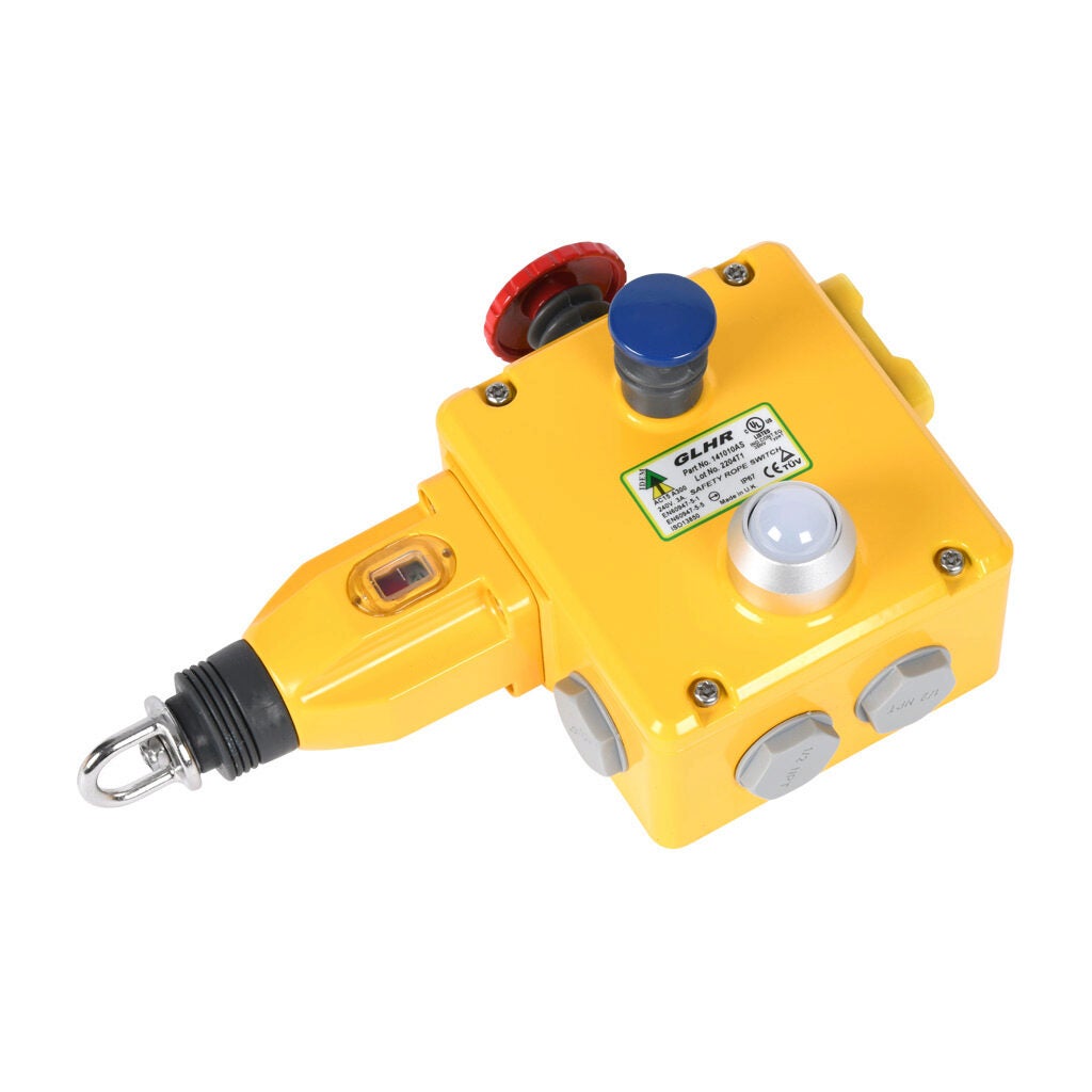 Safety Switch: cable-pull interlock, 125m (PN# GLHR-141010-AS