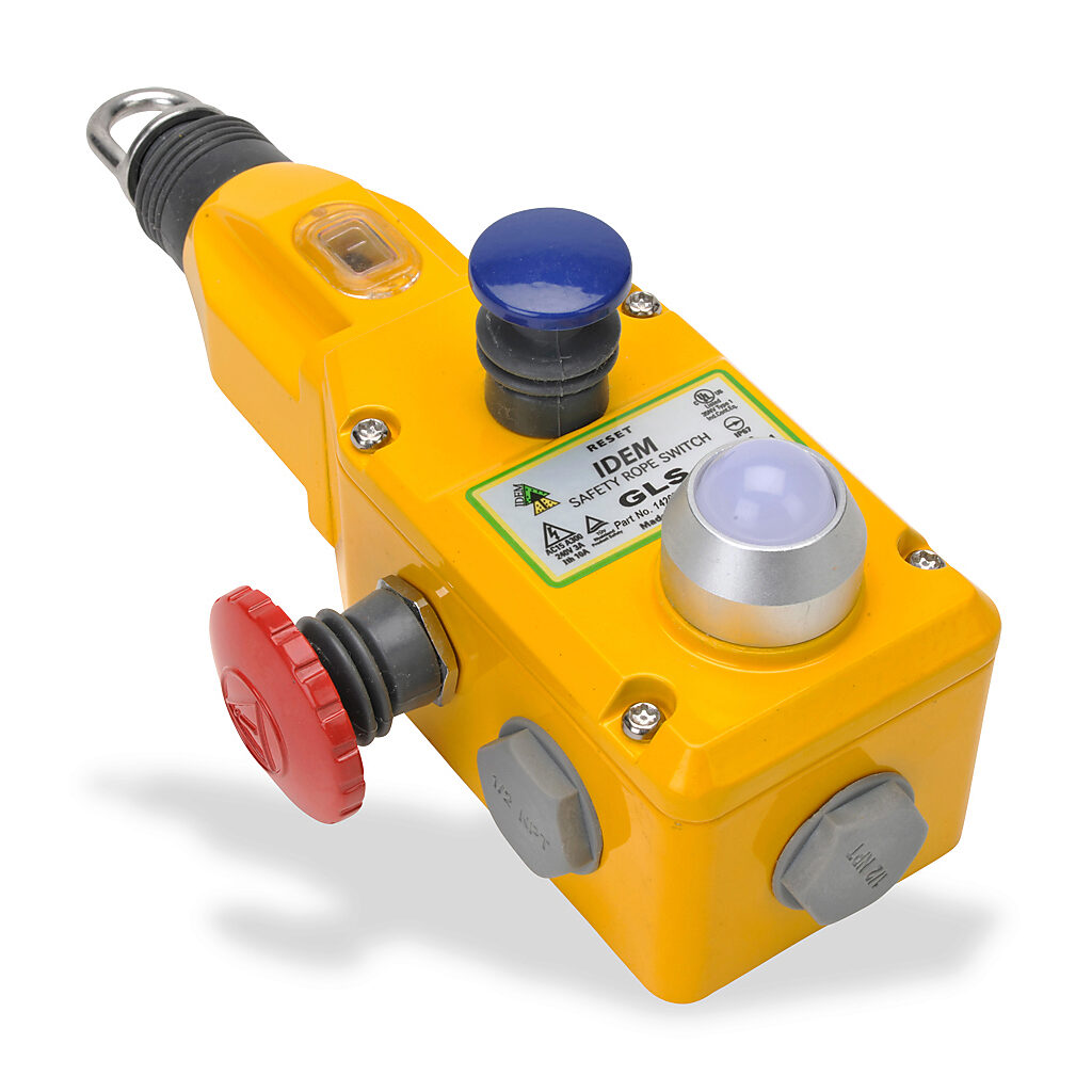 Safety Switch: cable-pull interlock, 80m (PN# GLS-142075-BS