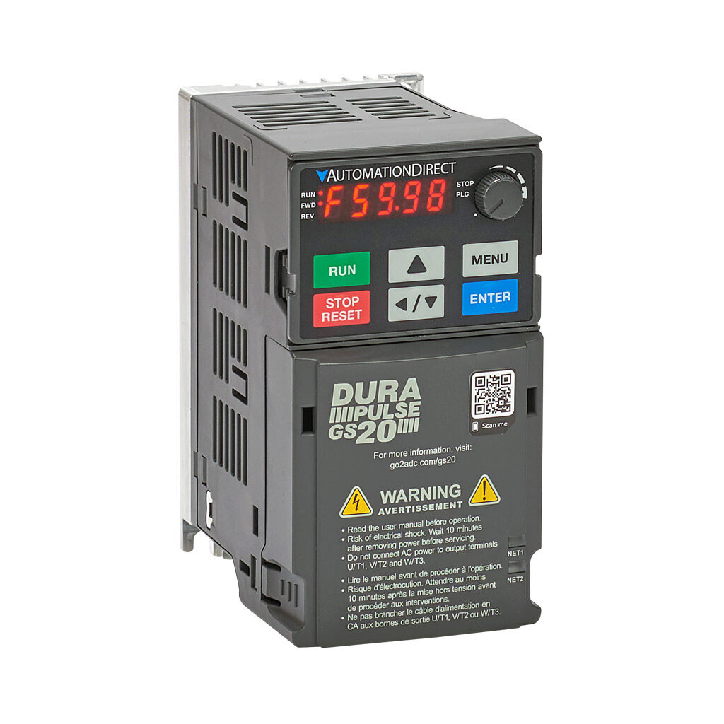 DURApulse AC General Purpose Drive: 120 VAC, 1/4hp with 1-phase