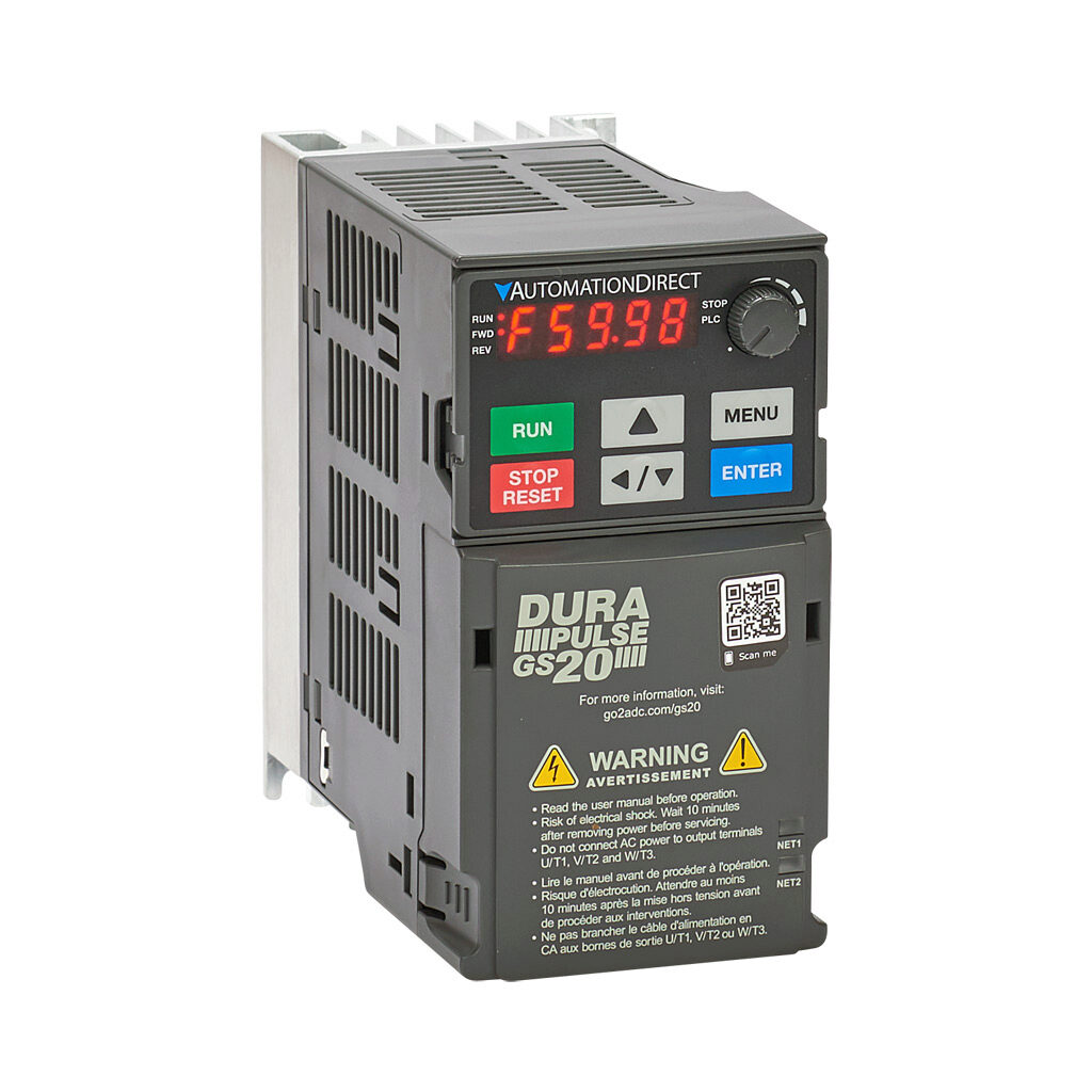 DURApulse AC General Purpose Drive: 120 VAC, 1/2hp with 1-phase