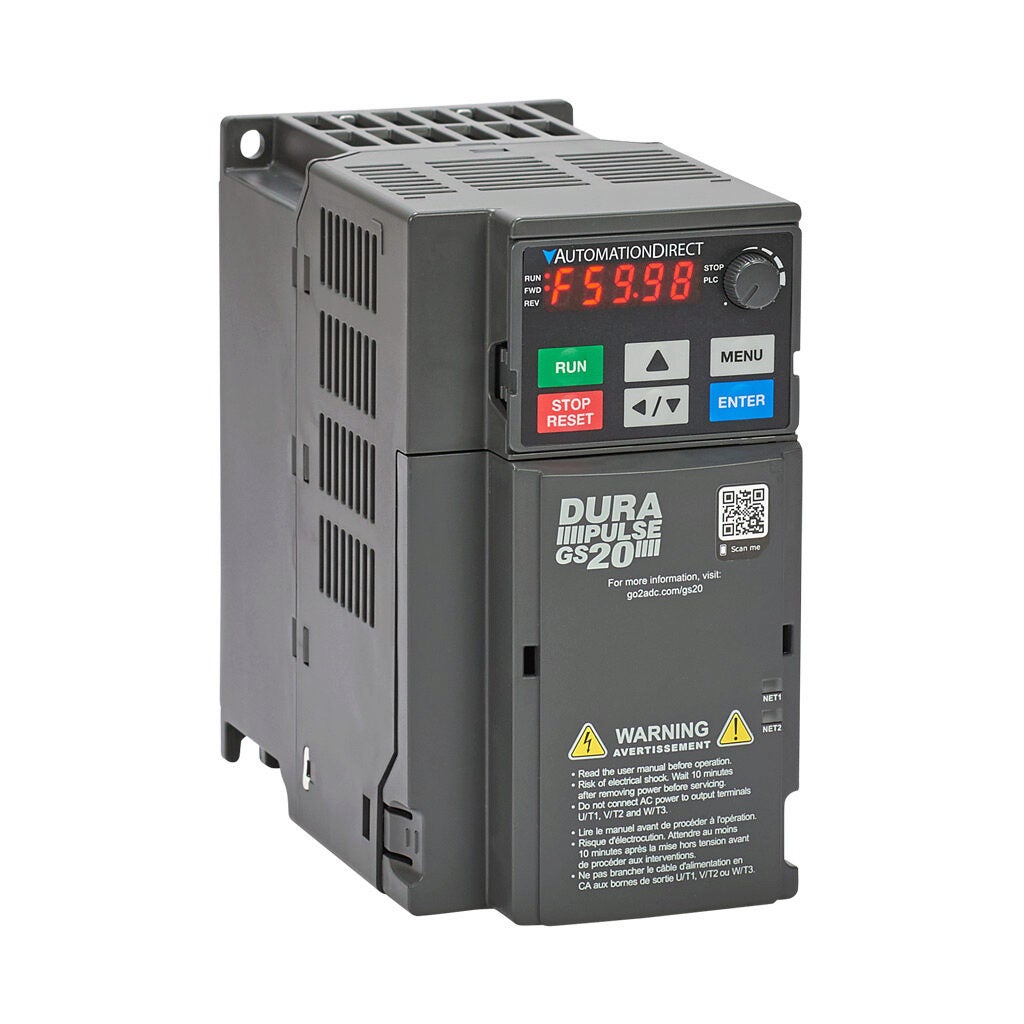 DURApulse AC General Purpose Drive: 460 VAC, 3hp with 3-phase