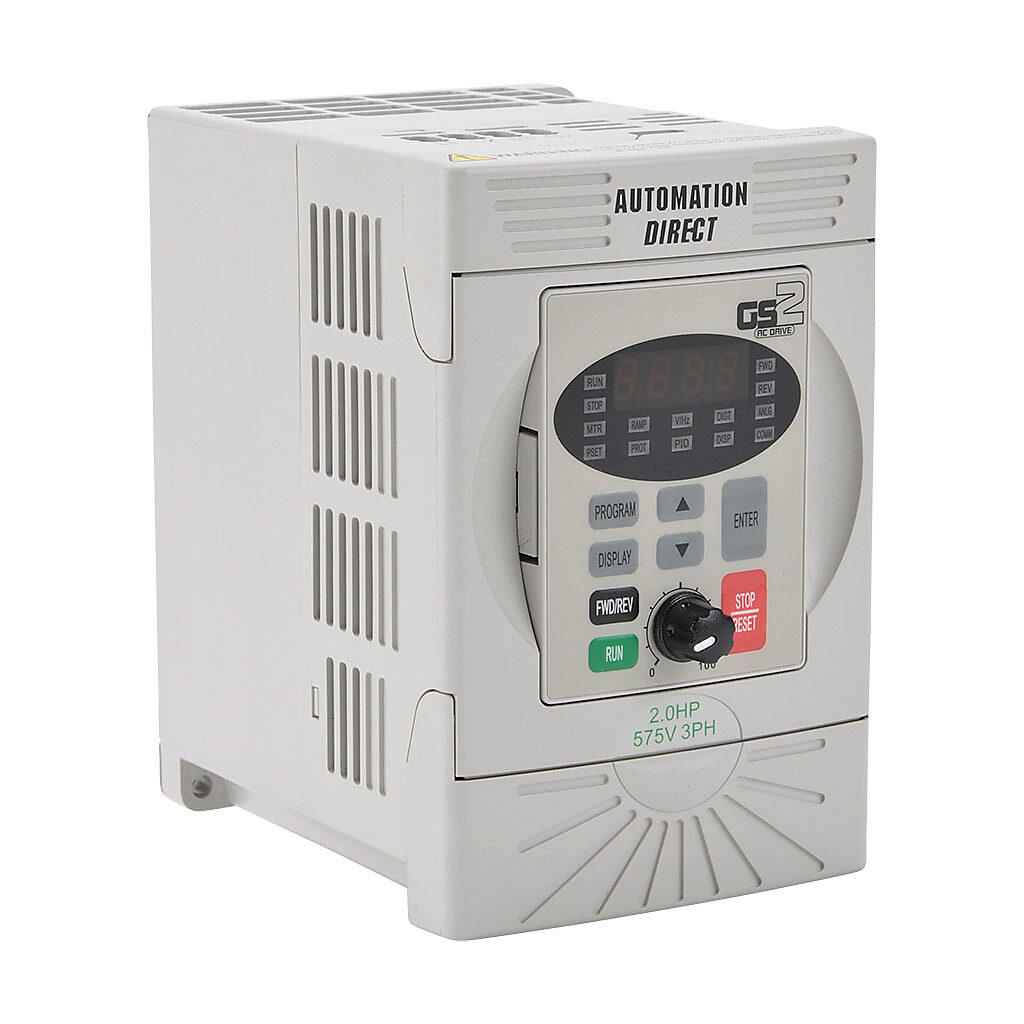 AC Micro Drive: 2hp with 3-phase input, (VFD) (PN# GS2-52P0