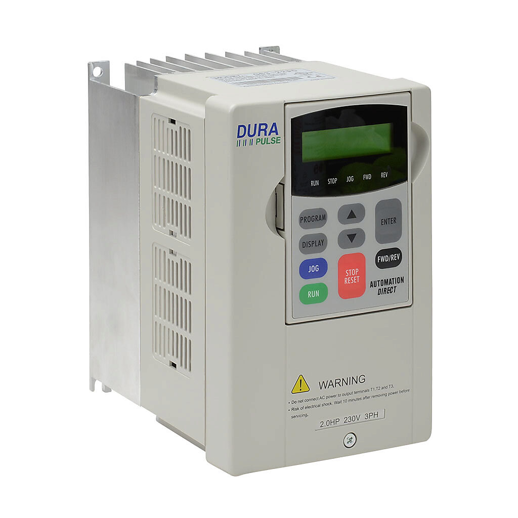 DURApulse AC General Purpose Drive: 230 VAC, 2hp with 3-phase and