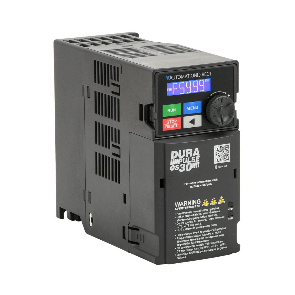 user_abb42bd5ページ DURApulse AC High-performance Drive: 460 VAC, 2hp with 3-phase
