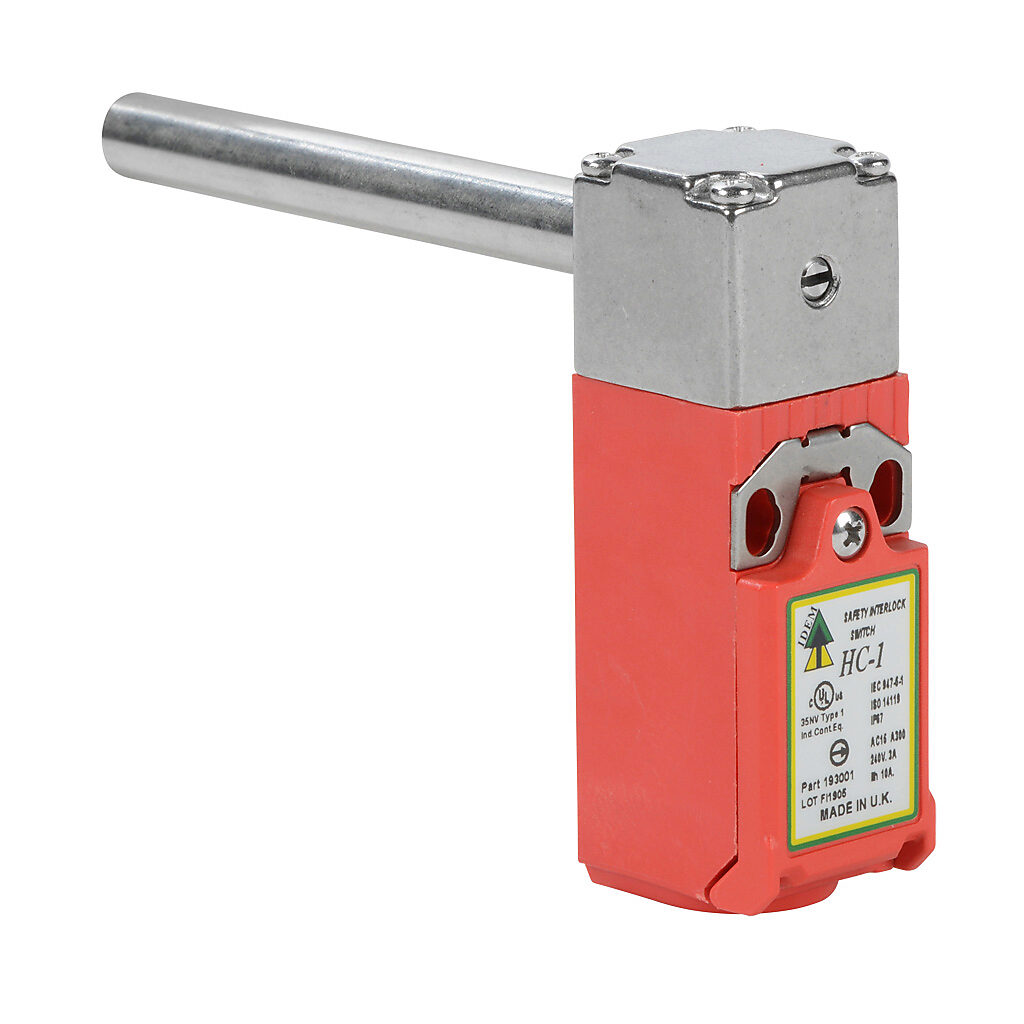 Safety Switch: solid shaft hinge interlock (PN# HC-1-193001