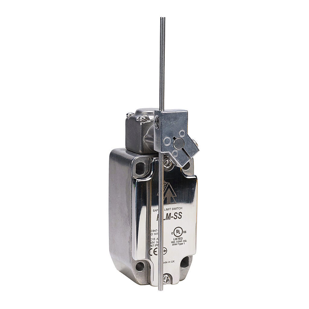 Safety Limit Switch: side rotary adjustable stainless steel rod
