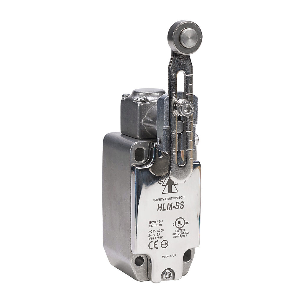 Safety Limit Switch: side rotary adjustable lever with stainless Safety Limit Switch: side rotary adjustable lever with stainless