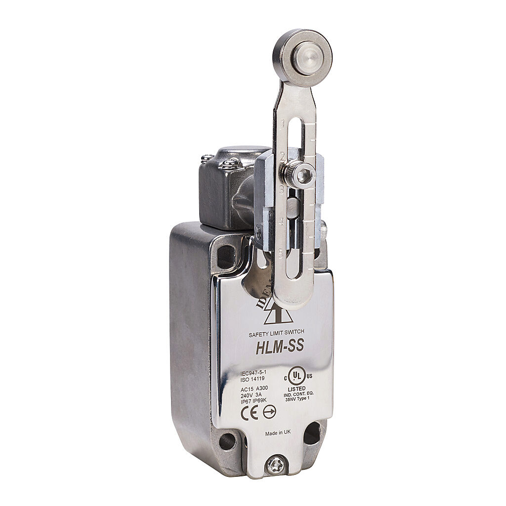 Safety Limit Switch: side rotary adjustable lever with stainless