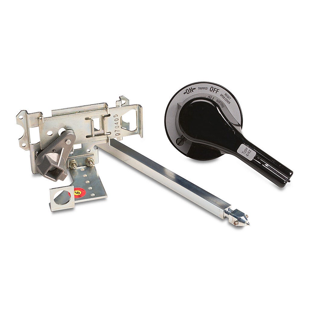 rotary Handle: pistol, black, for AutomationDirect (Eaton) 225A