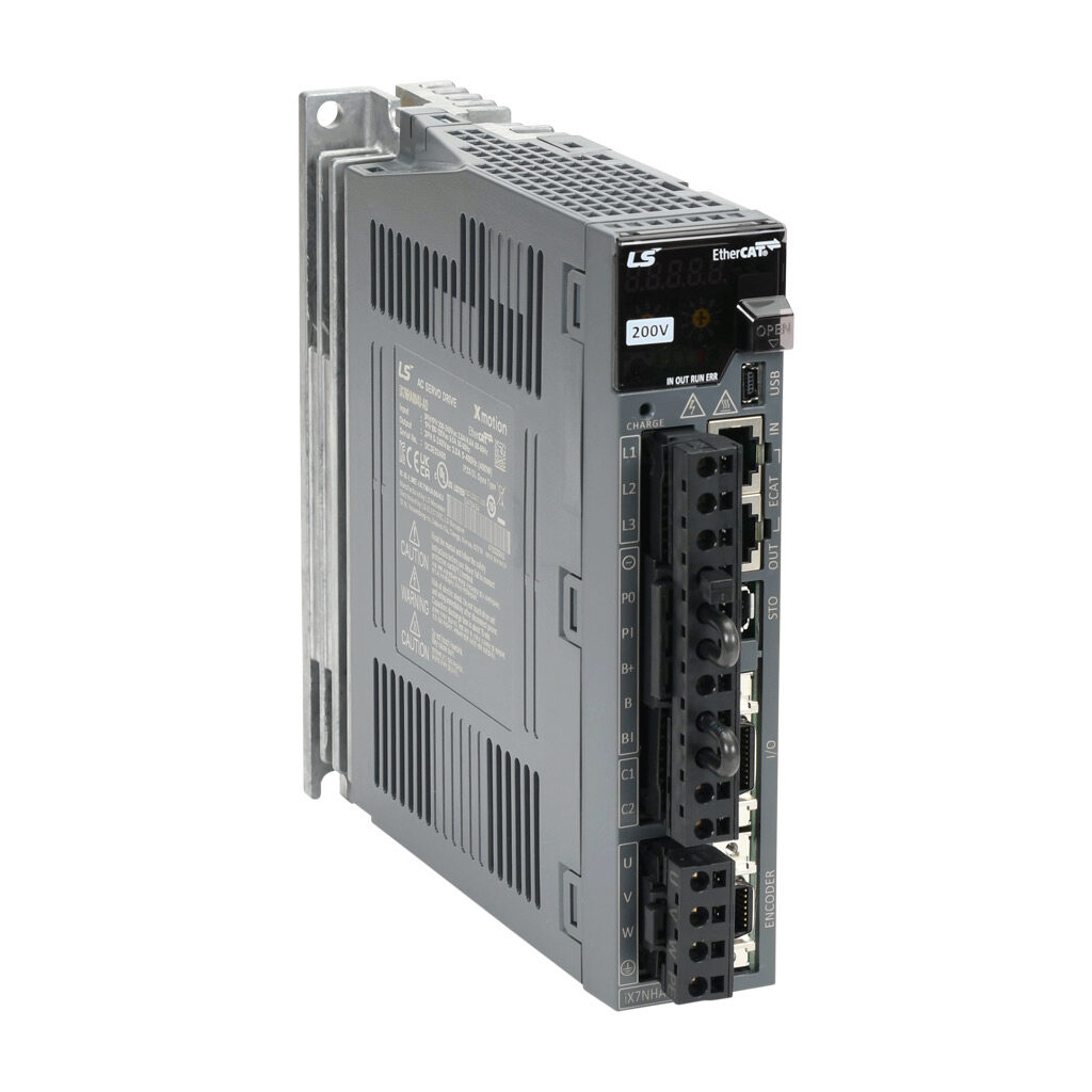 Servo Drive: EtherCAT and Modbus TCP, 400W, 110/230 VAC, 1 and 3
