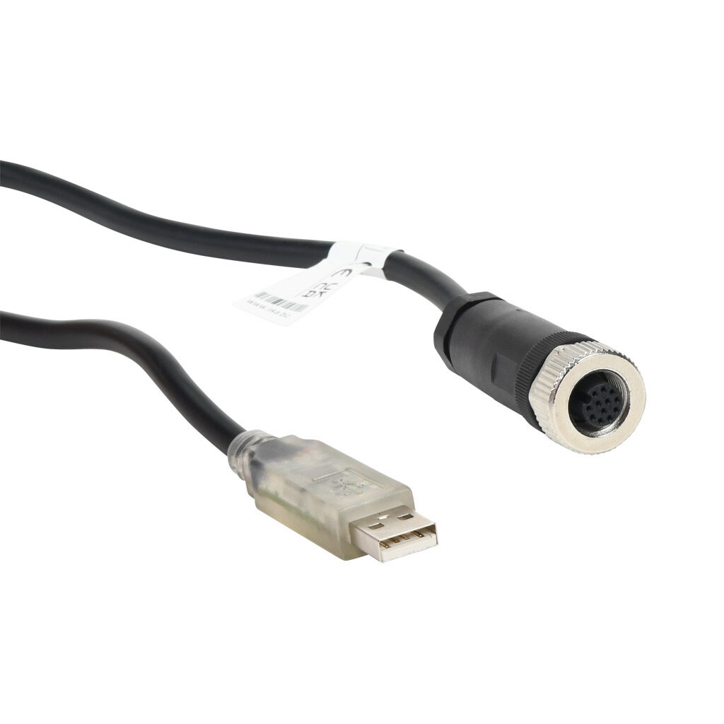 Cable: for Lika Electronic AQ58 and AQ59 series encoders, 1.6ft