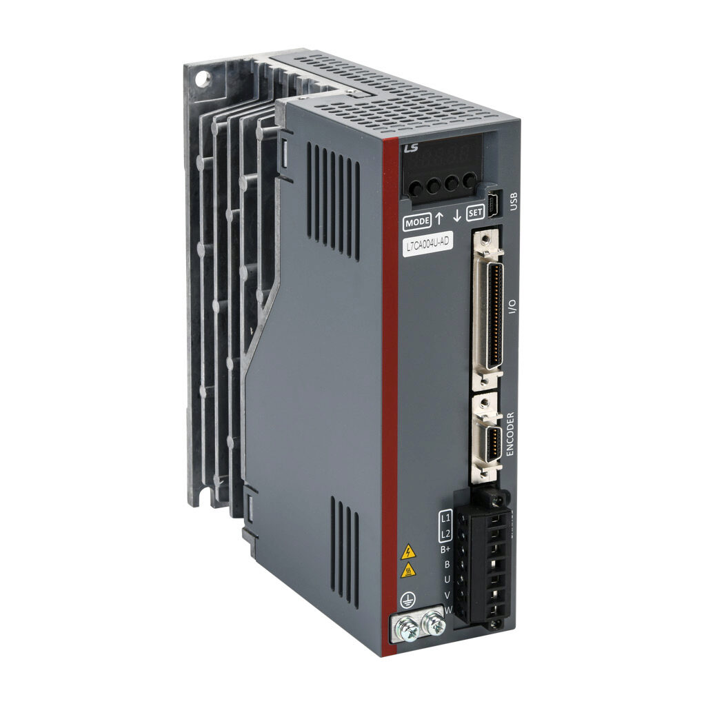 Servo Drive: Modbus RTU, 400W, 230 VAC, 1-phase (PN# L7CA004U-AD