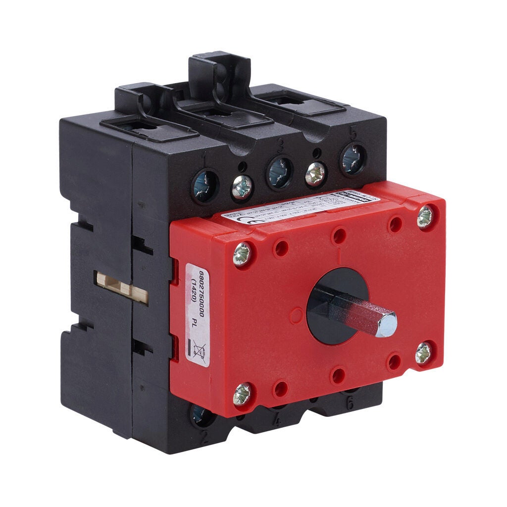 Manual Motor Controller: 125A, 3-pole, 50hp (PN# ML3-125-V-A02