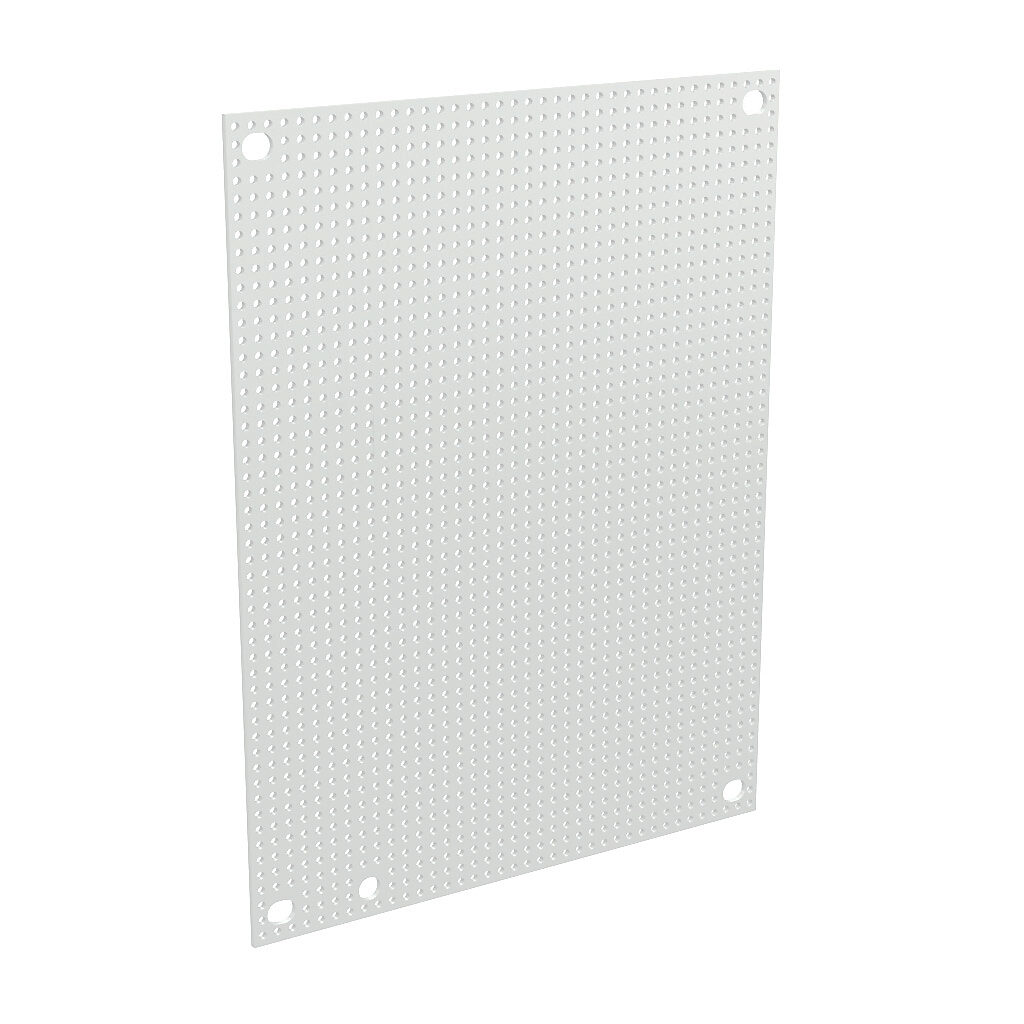 Subpanel: 8.25 x 6.25in, 14 gauge, carbon steel (PN# N1P0810PP