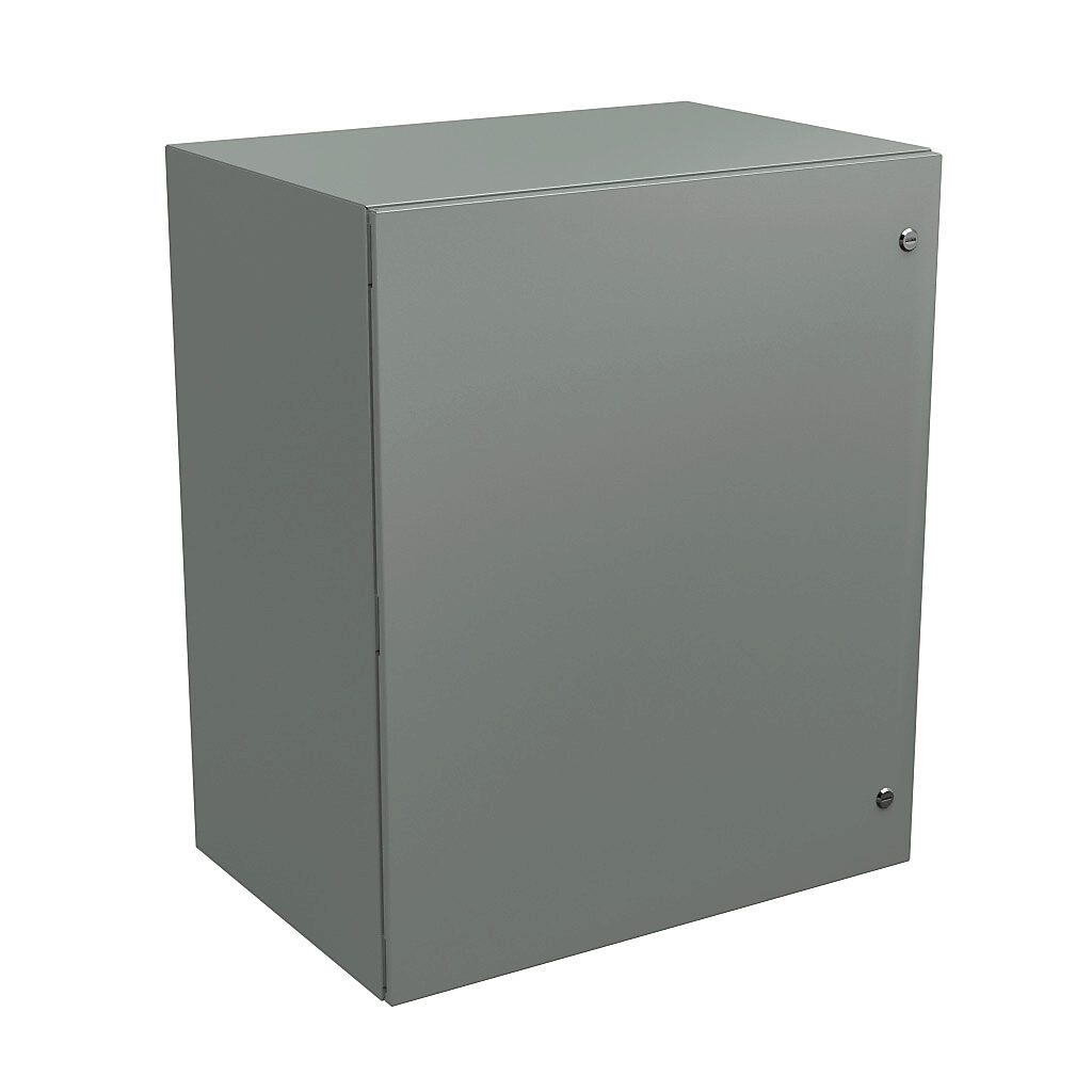 Enclosure: 36 x 30 x 20in, wall mount, carbon steel (PN