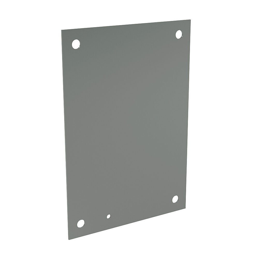 Subpanel: 13 x 9in, 12 gauge, carbon steel (PN# NP1612