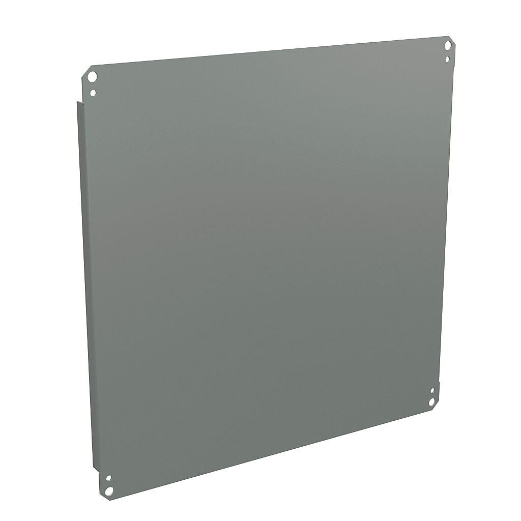 Subpanel: 22.2 x 22.2in, 12 gauge, carbon steel (PN# NP2424C