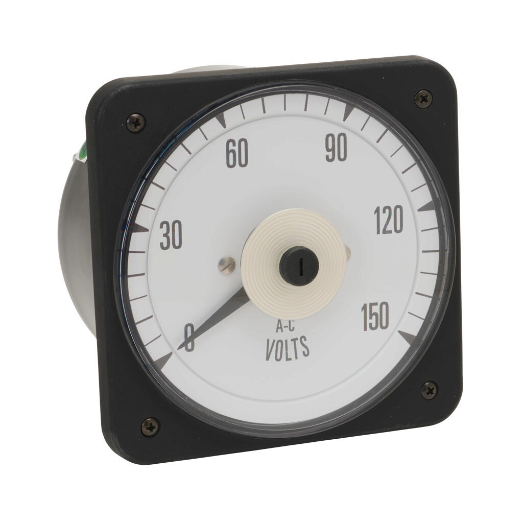 Switchboard Meter: voltage input, 0-150 VAC (PN# PK-103-021-PZPZ
