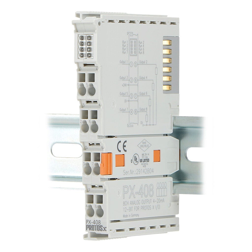 Analog Output Terminal: 8-ch, current (PN# PX-408) | AutomationDirect