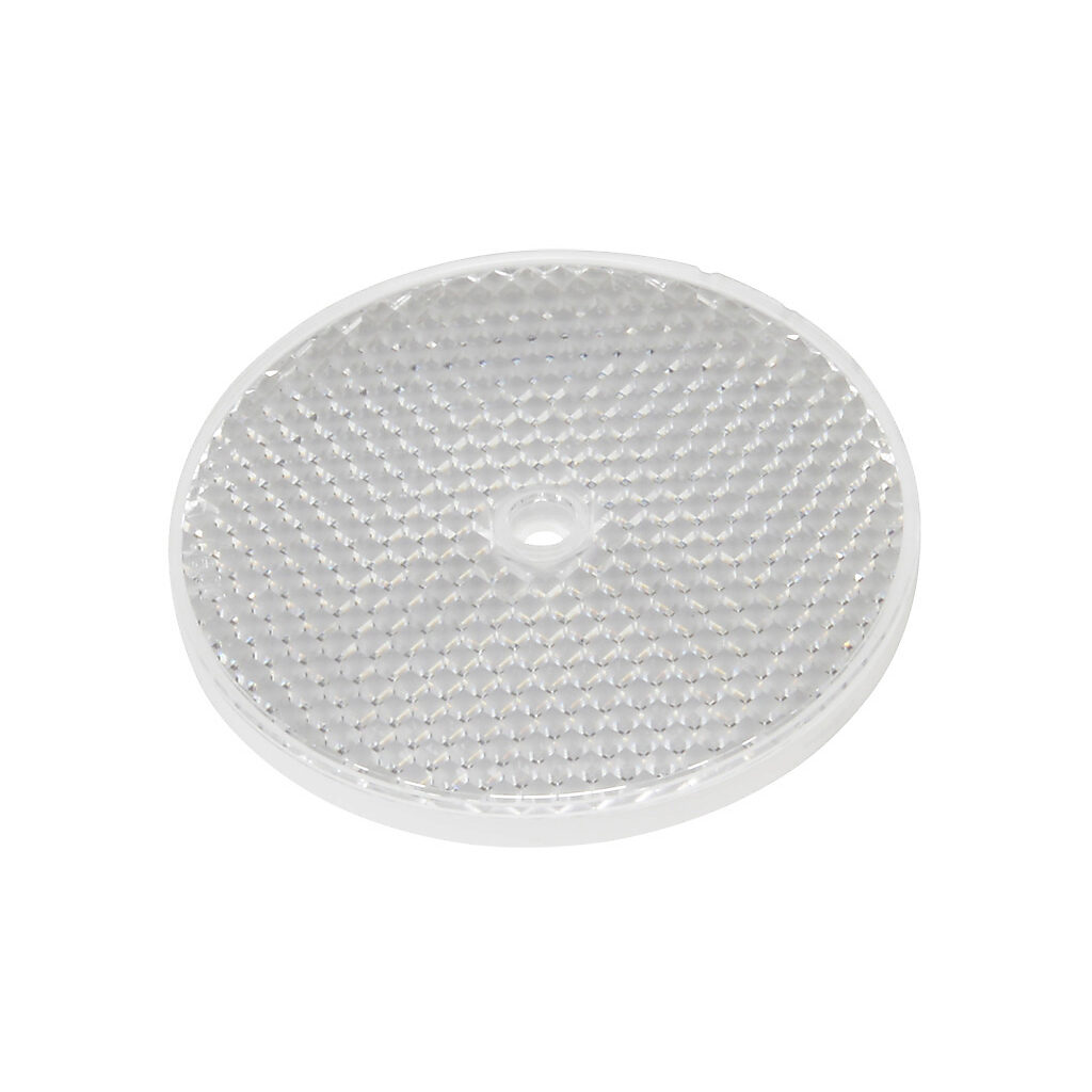 Reflector: round, for polarized reflective photoelectric sensors