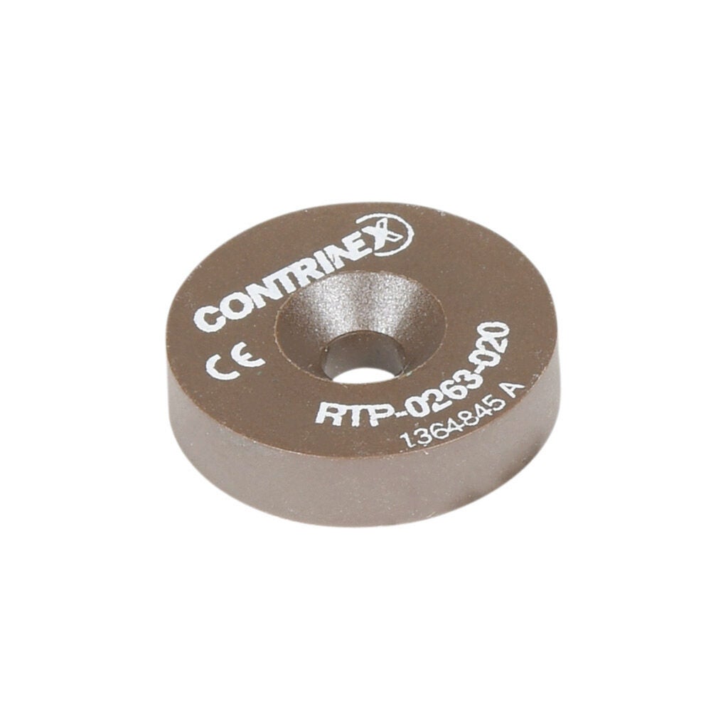 Contrinex High Temperature RFID Tag: 26mm diameter, 13.56 MHz (PN