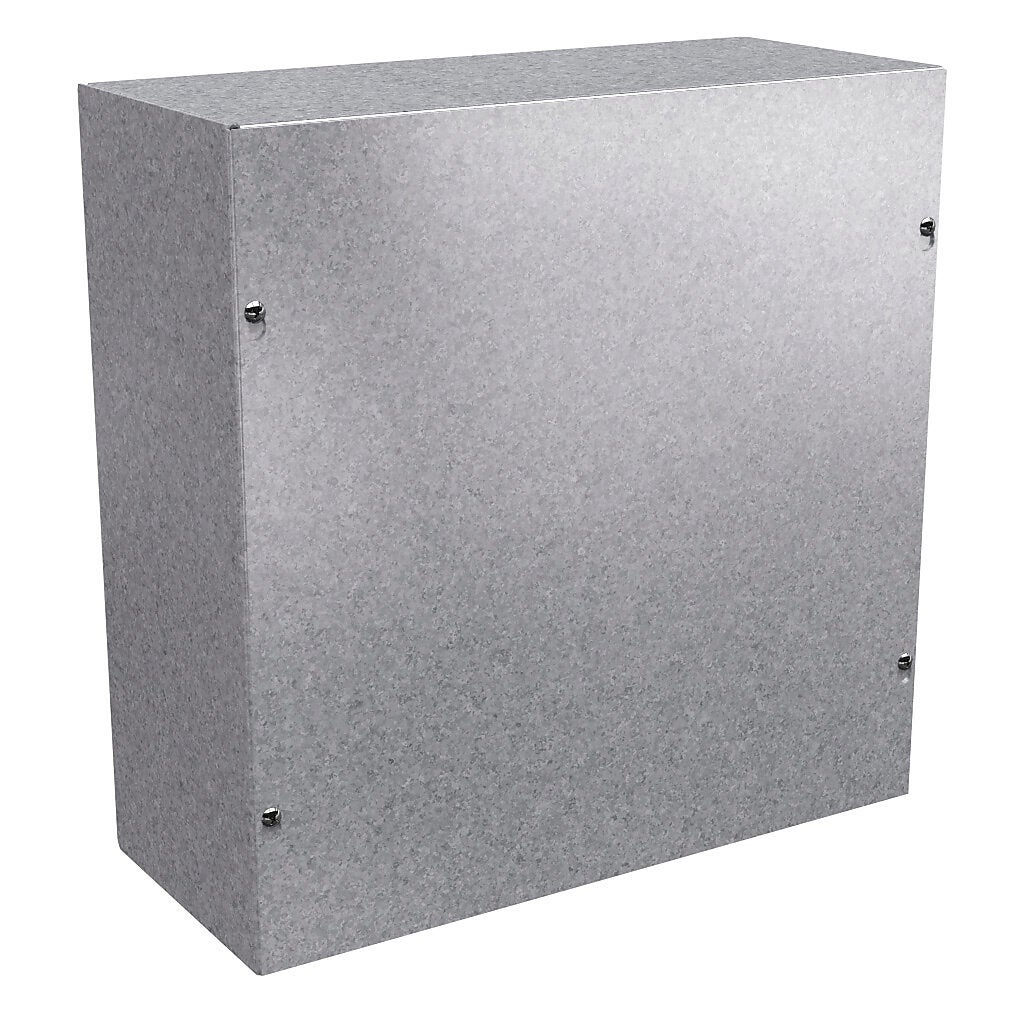 Enclosure: 15 x 15 x 6in, wall mount, galvanized steel (PN