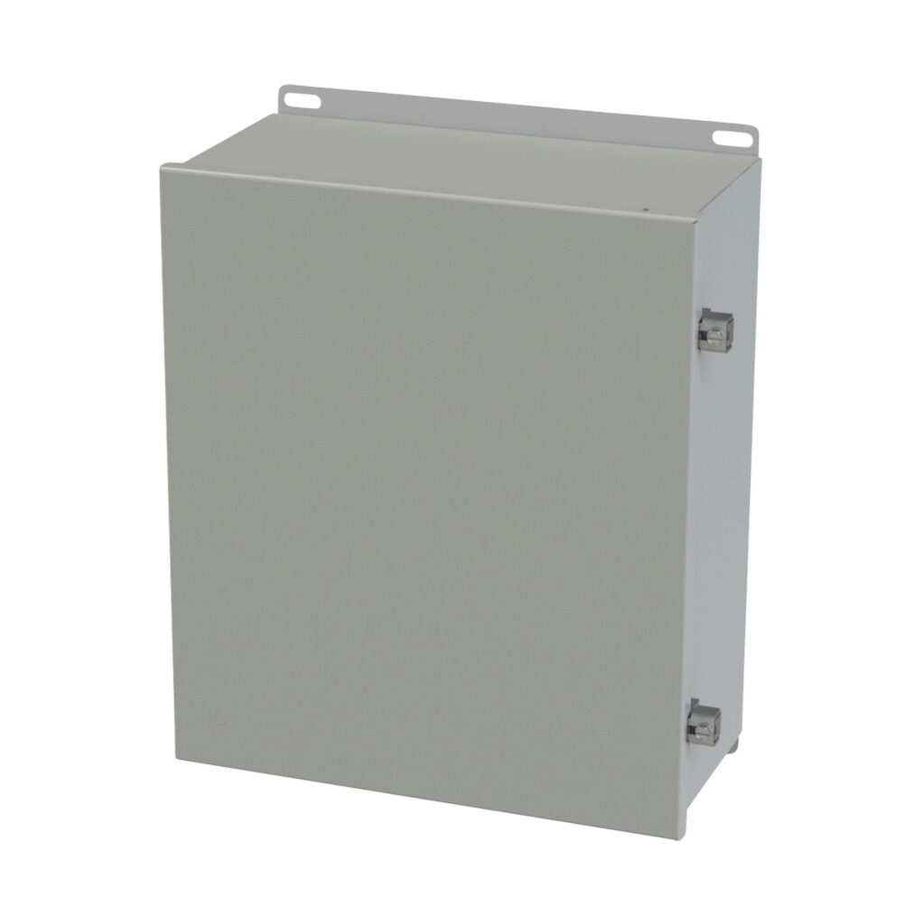 Enclosure: 14 x 12 x 6in, wall mount, carbon steel (PN# SCE
