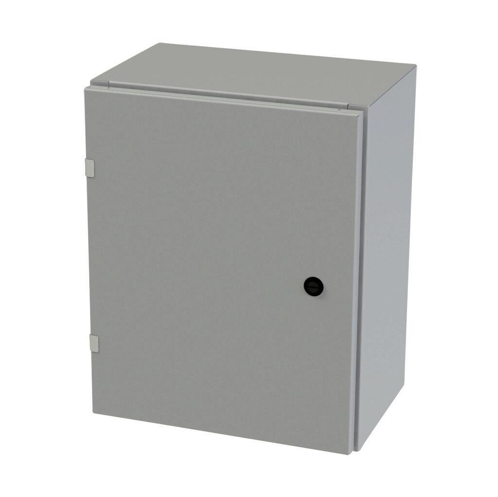 Enclosure: 20 x 16 x 10in, wall mount, carbon steel (PN# SCE
