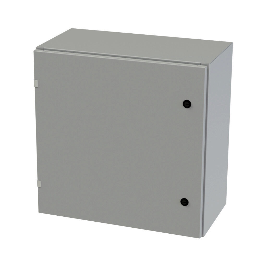 Enclosure: 24 x 24 x 12in, wall mount, carbon steel (PN# SCE