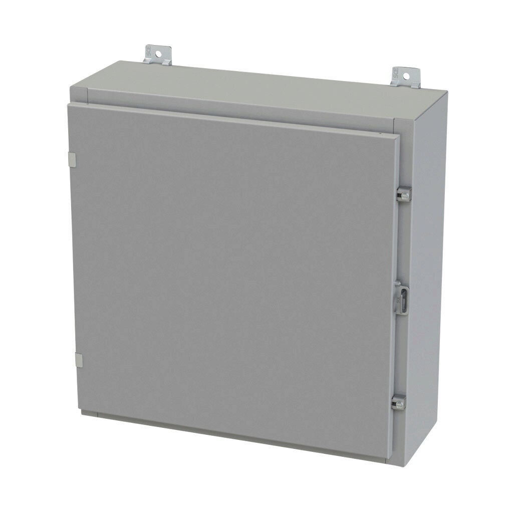 CLI Enclosure: 24 x 24 x 8in, wall mount, carbon steel (PN# SCE