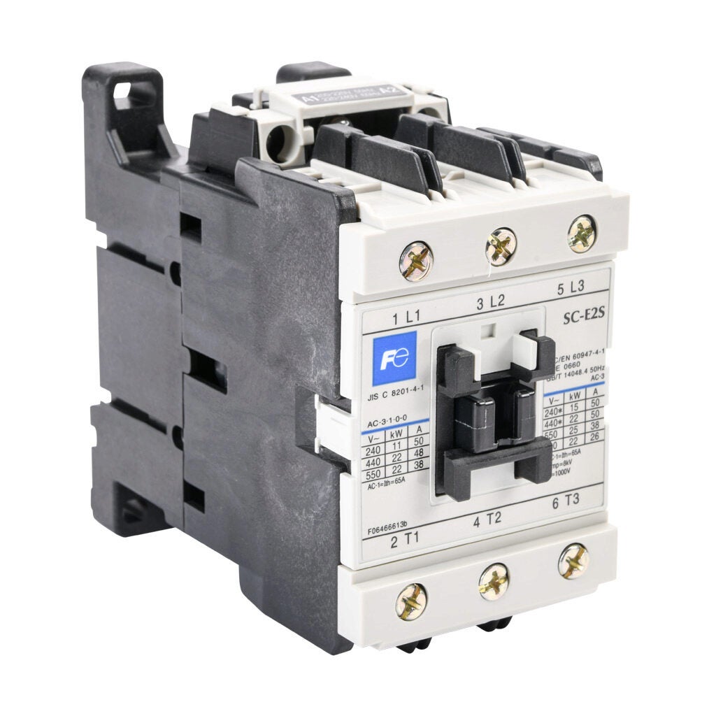 IEC Contactor: 50A, 240 VAC (60Hz)/220 VAC (50Hz) coil voltage (PN
