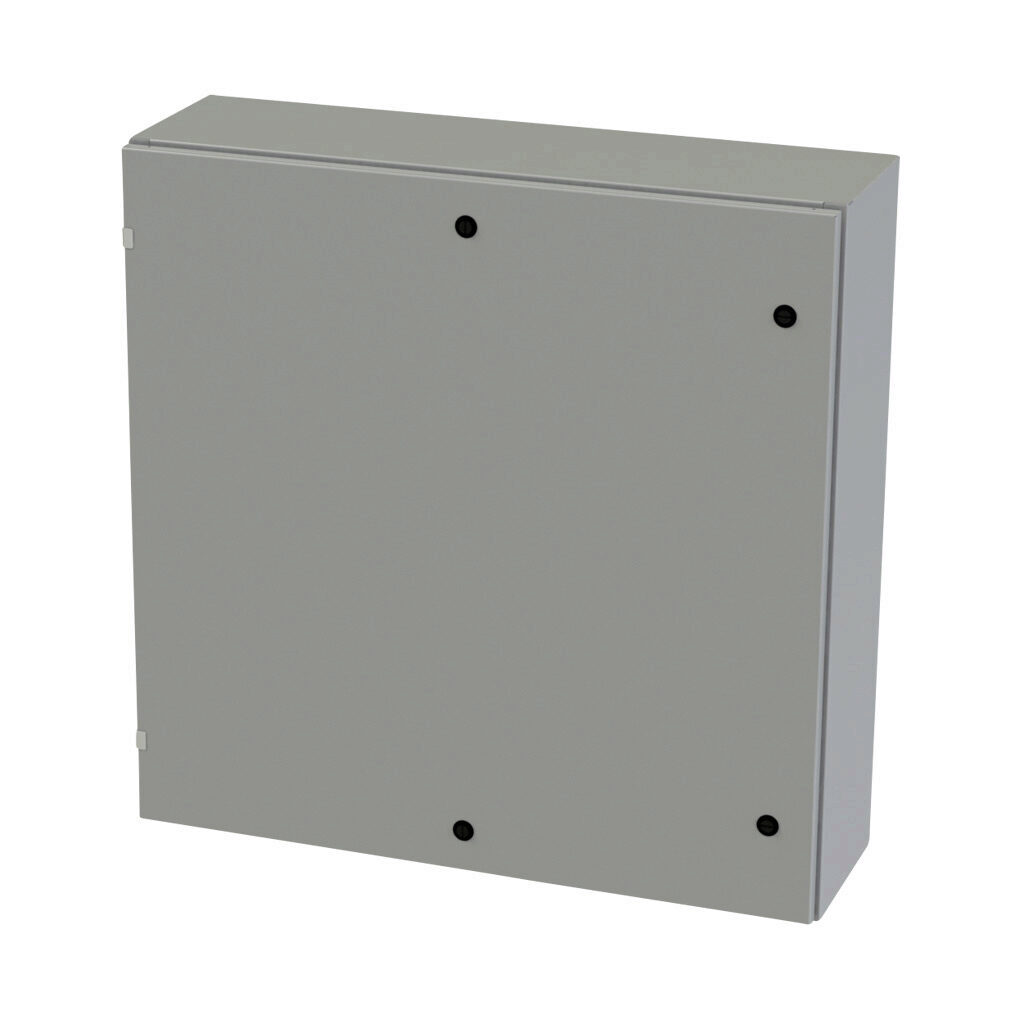 Enclosure: 36 x 36 x 10in, wall mount, carbon steel (PN# SCE
