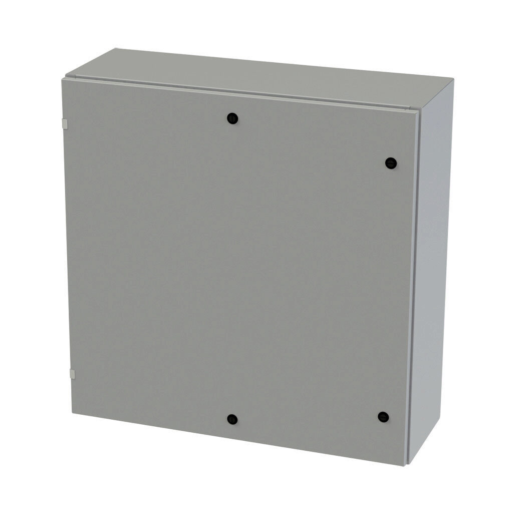 Enclosure: 36 x 36 x 12in, wall mount, carbon steel (PN# SCE