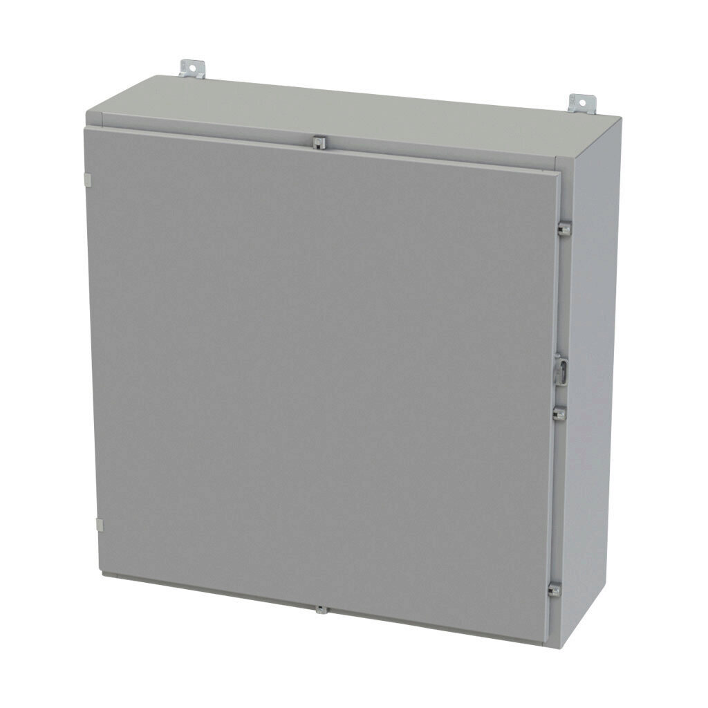 Enclosure: 36 x 36 x 12in, wall mount, carbon steel (PN# SCE