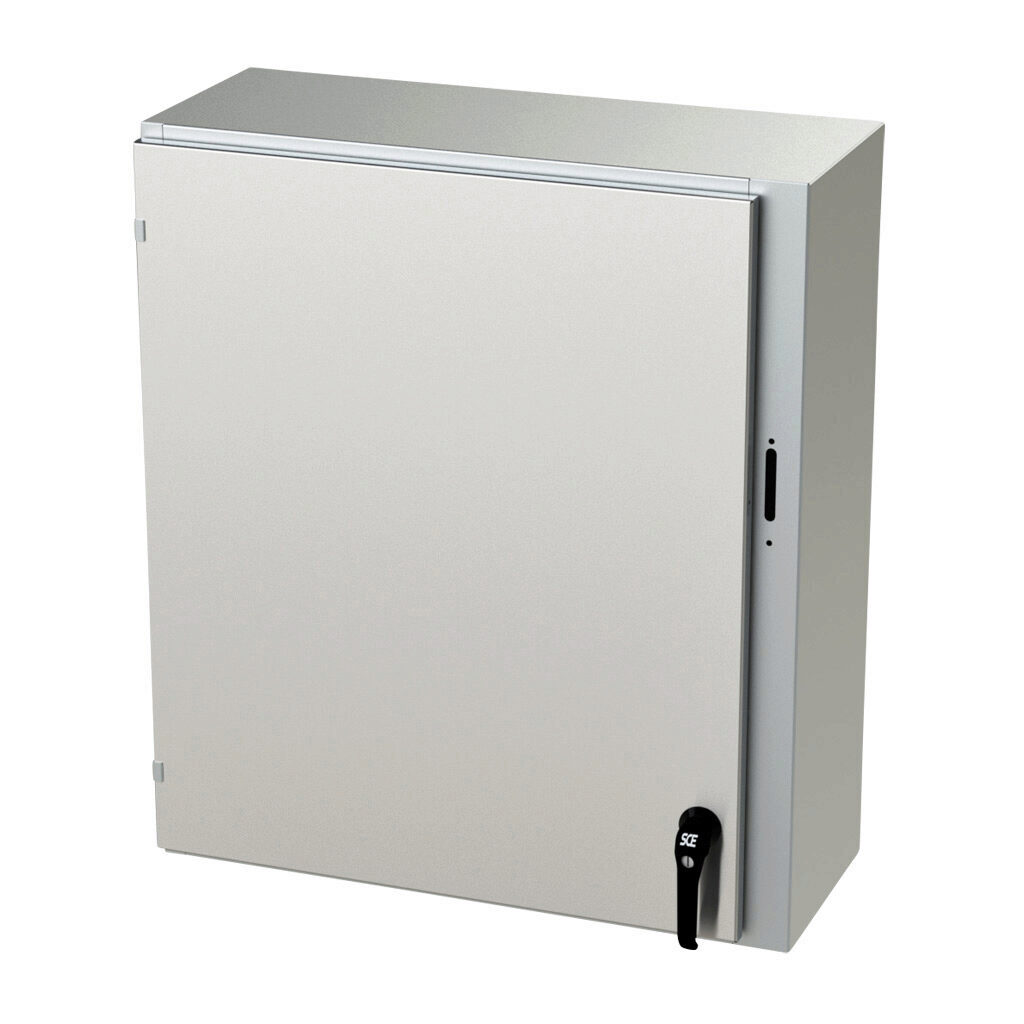 Disconnect Enclosure: 36 x 31 x 12in, wall mount, 304 stainless