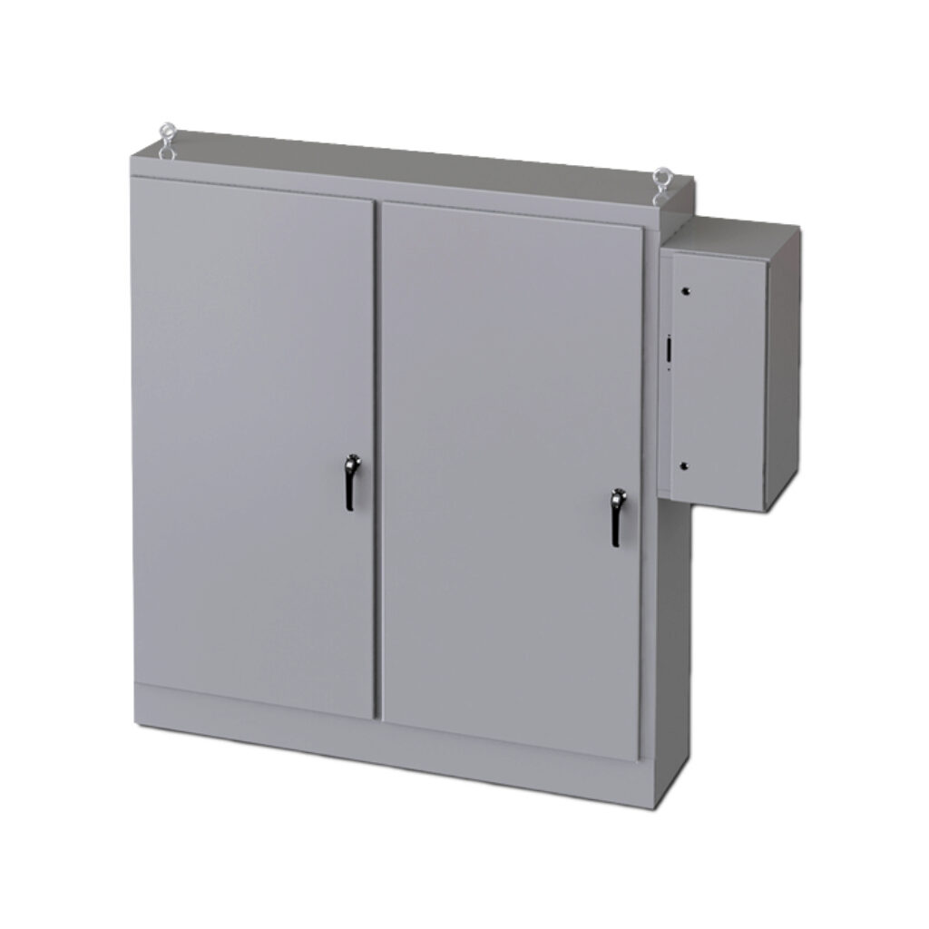 pa Enclosure: 84 x 78 x 18in, freestanding, carbon steel (PN# SCE