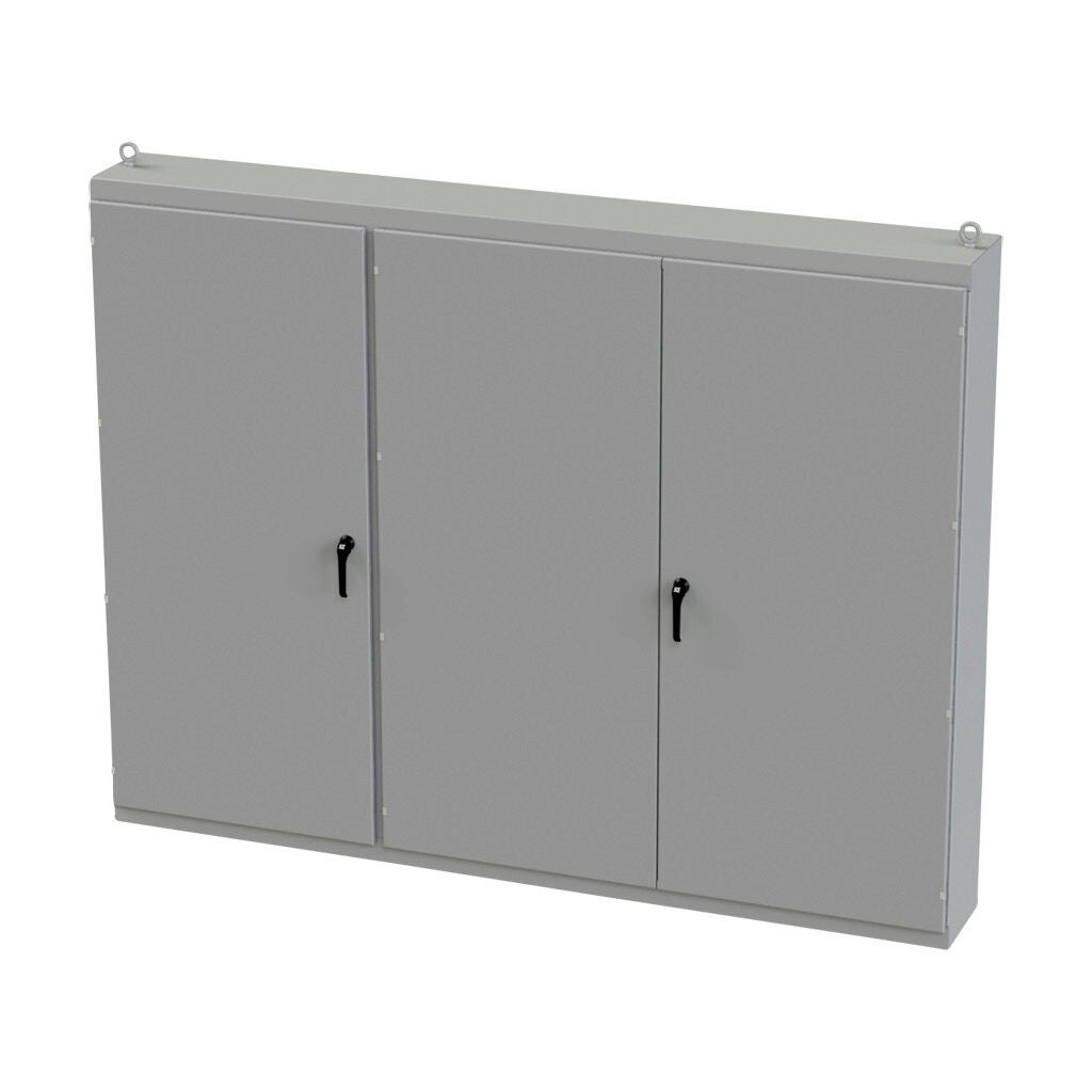Enclosure: 86 x 112 x 14in, freestanding, carbon steel (PN# SCE