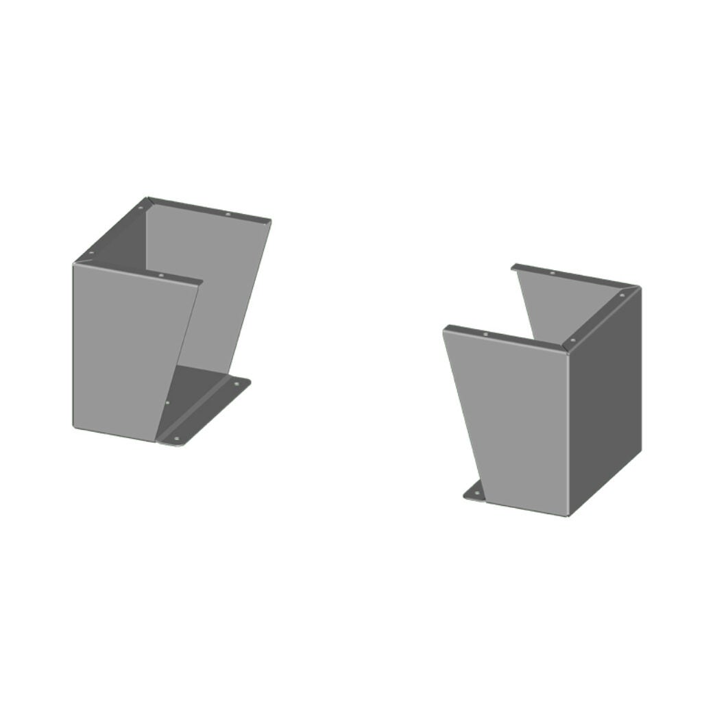 Saginaw Floor Stand Kit: for 12in deep enclosures (PN# SCE-FK1212