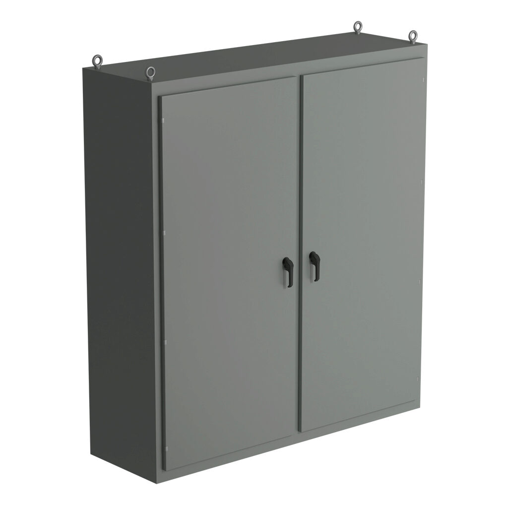 Enclosure Bay: 86 x 78 x 24in, freestanding, carbon steel (PN# SCE