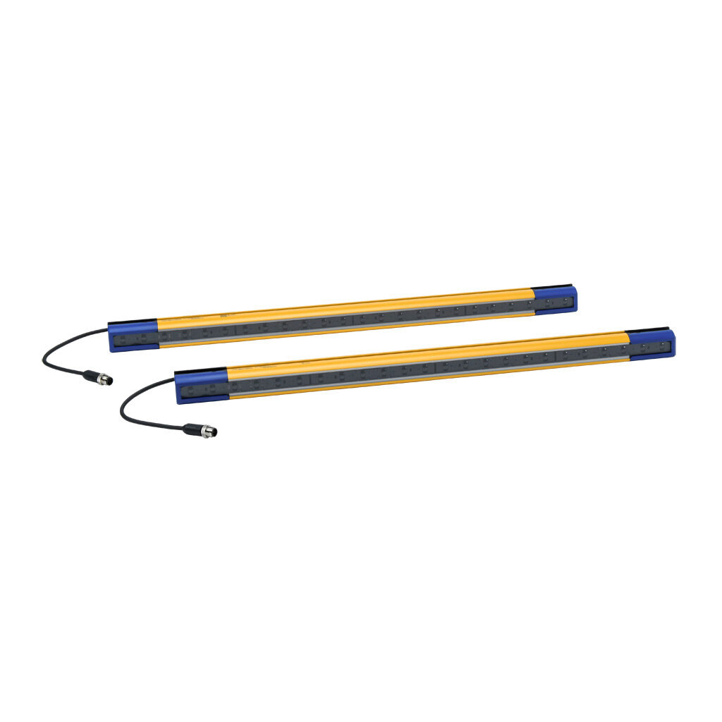 Safety Light Curtain: sender/receiver pair, 30mm resolution (PN