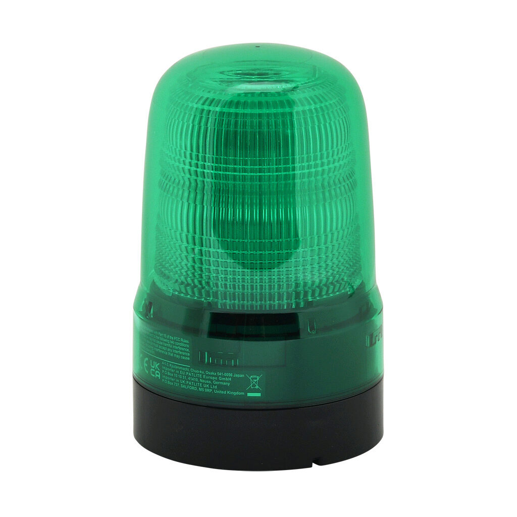 Audible-visual Signal Beacon: 86 dB at 1m, green (PN# SL08-M2KTB-G