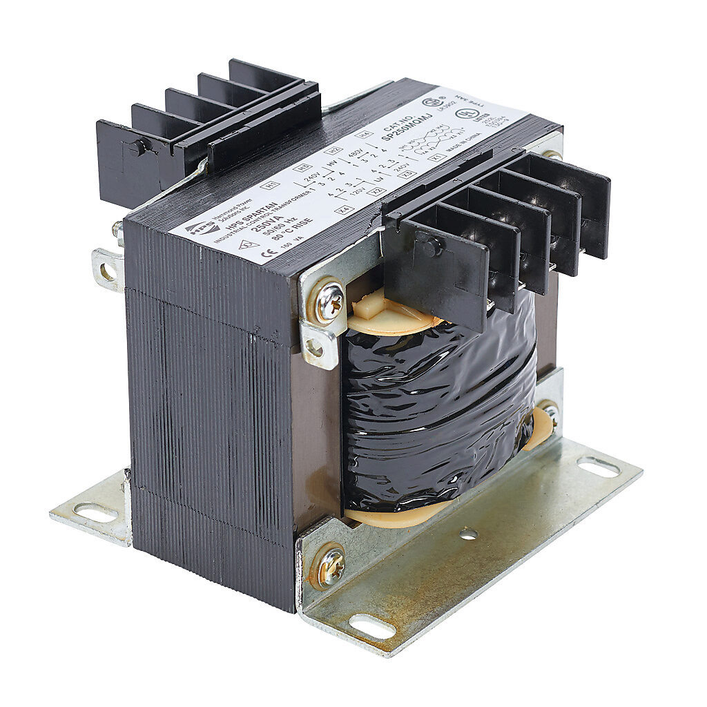 Control Transformer: open core, 250 VA (PN# SP250MQMJ