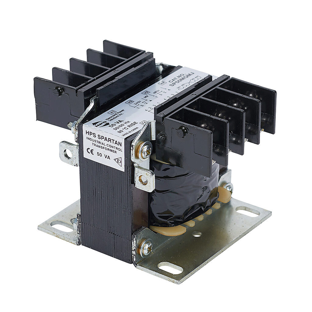 Control Transformer: open core, 50 VA (PN# SP50MQMJ