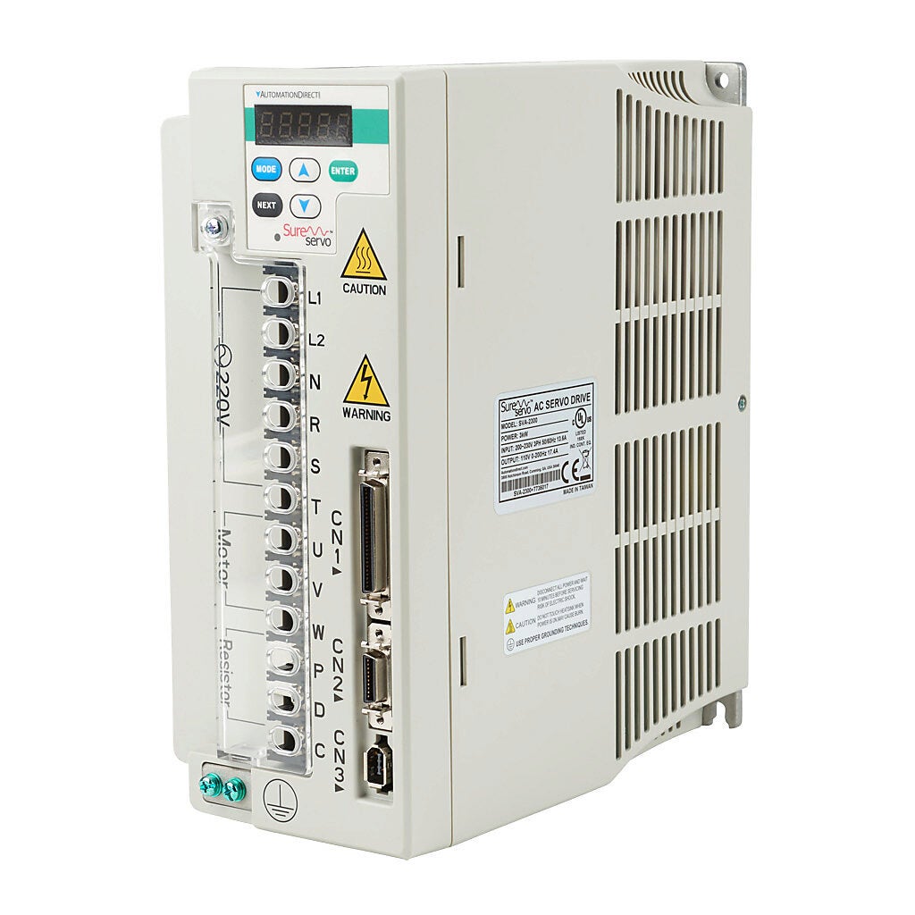 SureServo Servo Drive: 3 kW, 230 VAC, 3-phase (PN# SVA-2300