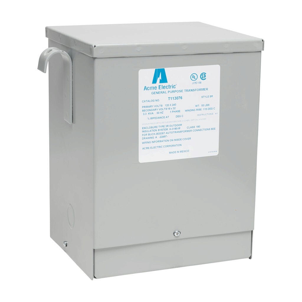 Buck-boost Transformer: encapsulated core, 3 kVA (PN# T113076