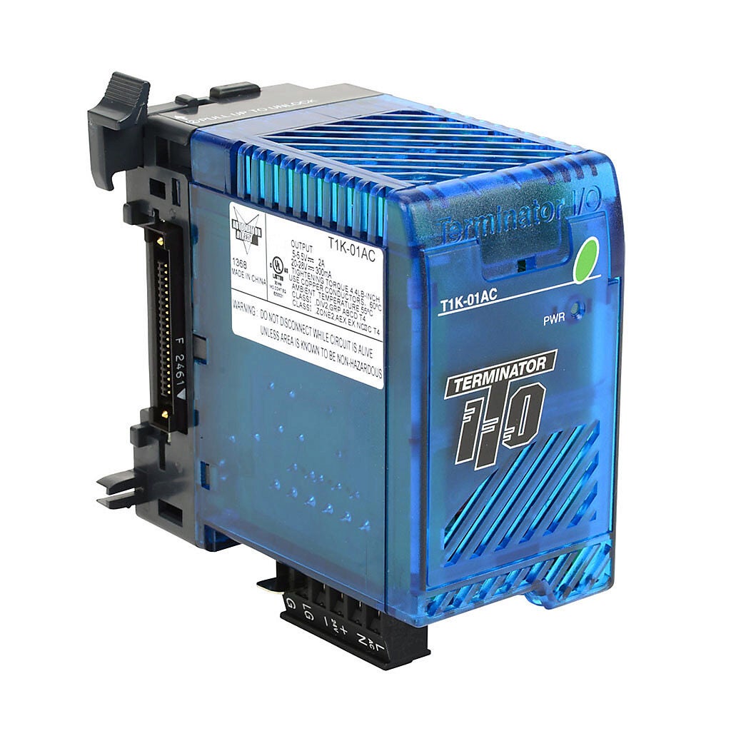 Terminator AC Power Supply: 120/240 VAC nominal input (PN# T1K