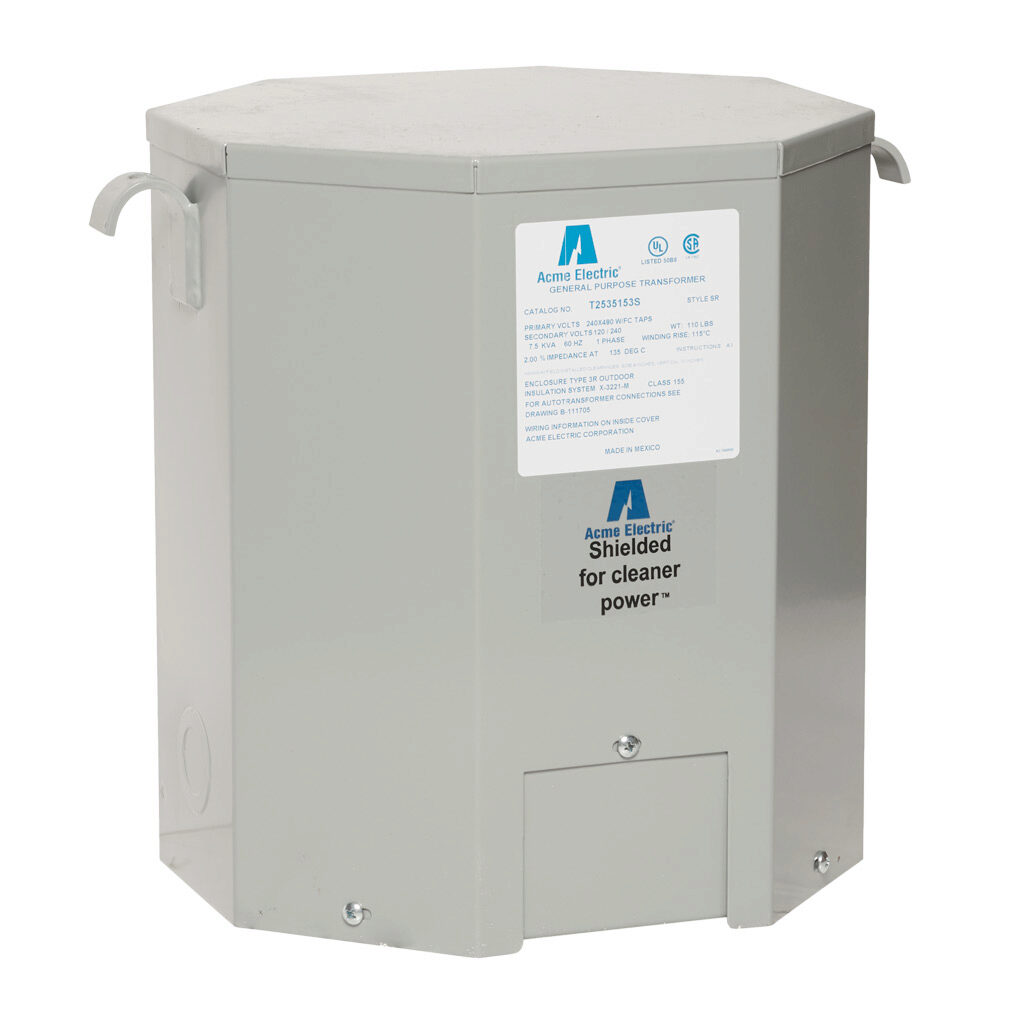 General Purpose Transformer: encapsulated core, 7.5 kVA (PN