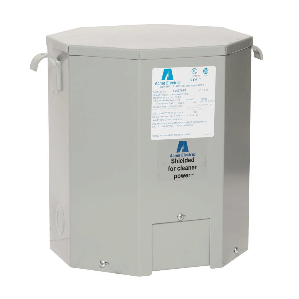 General Purpose Transformer: encapsulated core, 7.5 kVA (PN